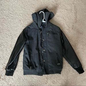 Men leather jacket